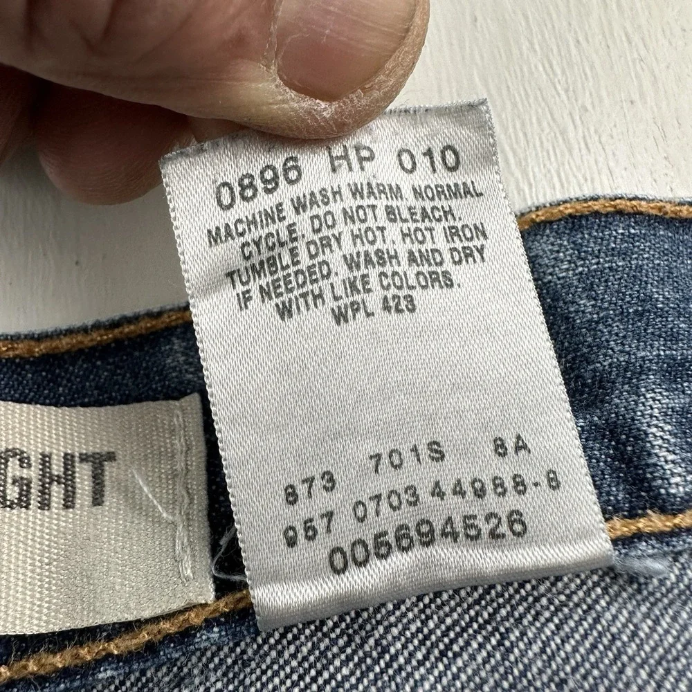 VTG Y2K Levi's 569 Loose Straight Jeans Men 38x32 Blue Baggy Medium Wash Skater